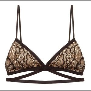 NYTT Waist Floss Lace Triangle Bralette